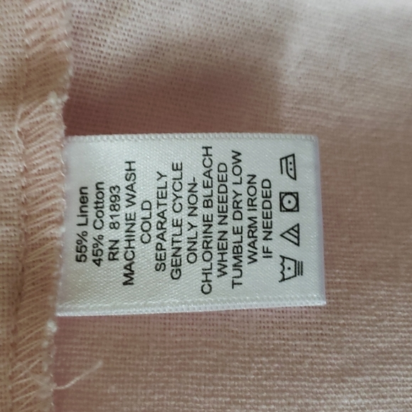 Isaac Mizrahi Live! Pink Linen Blend Jacket - Picture 5 of 8